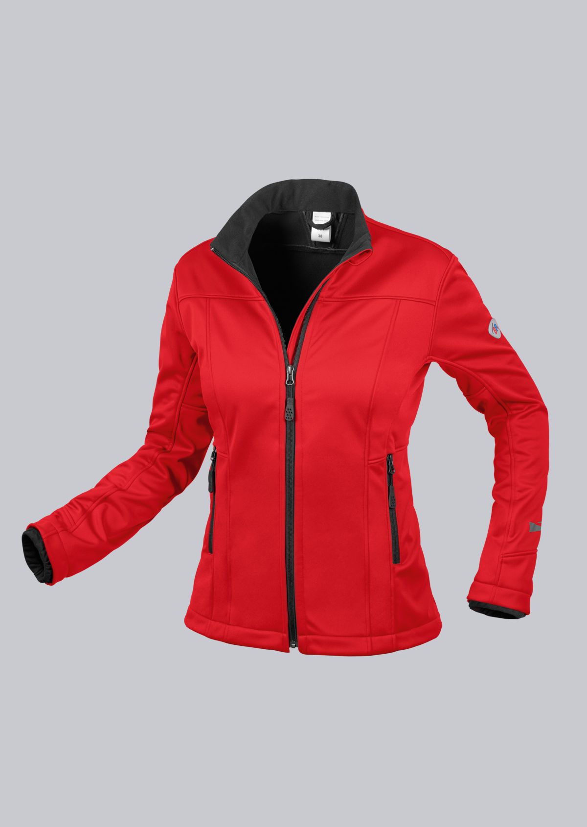 1695-571-81 BP® Softshelljacke für Damen rot Cover Bild